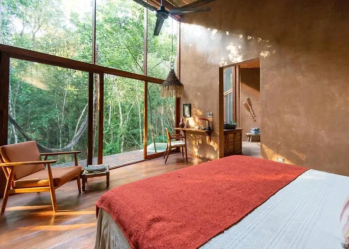 Сasa de vacaciones Ojo De Agua. Design+pool. Vive La Auténtica Selva! *